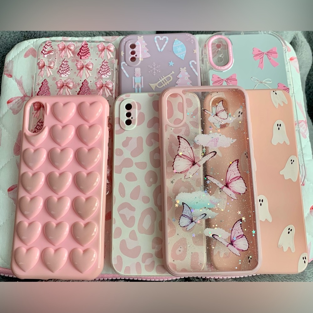 Bundle of 7 iPhone XS Cases